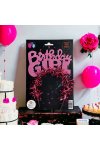  TÜYLÜ SİMLİ BİRTHDAY GİRL  METAL PARTİ TAÇ PEMBE