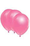 Metalik Balon Pembe 10 Adet