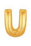 U Harf Gold Folyo Balon 100 cm (40 inch)